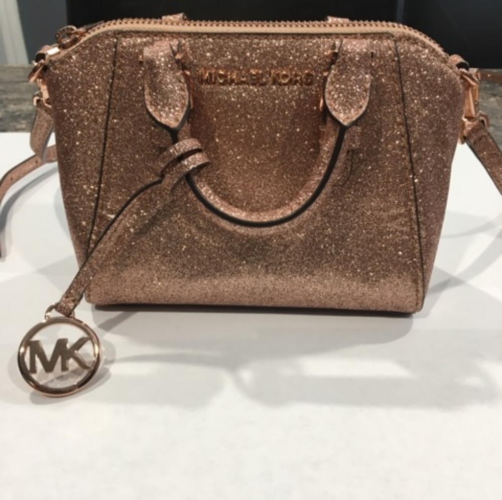 Michael Kors Rose gold Mini Crossbody